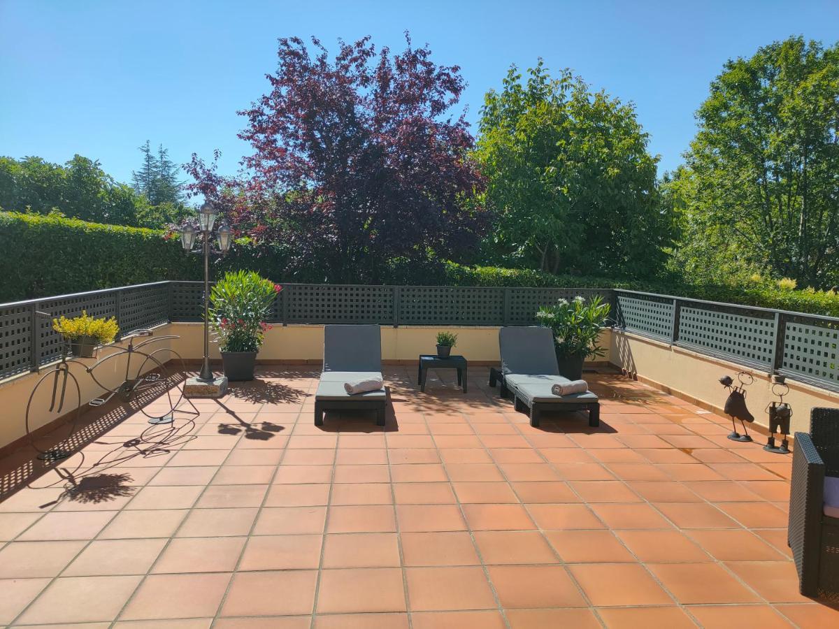 Loft Abantos - 120M2 Mas Terraza Y Jardin Independiente San Lorenzo de El Escorial Eksteriør bilde